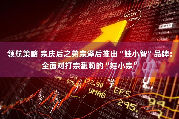 领航策略 宗庆后之弟宗泽后推出“娃小智”品牌：全面对打宗馥莉的“娃小宗”